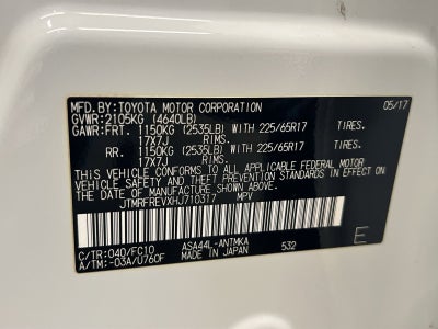 2017 Toyota RAV4 XLE