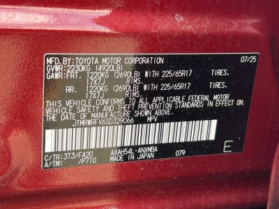 2025 Toyota RAV4 Hybrid XLE