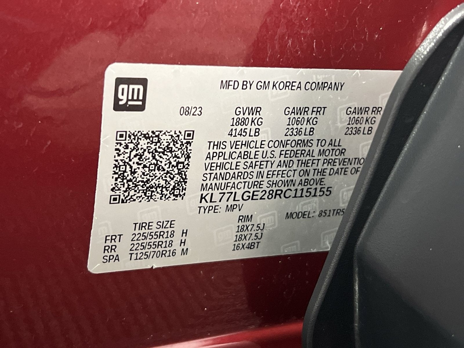 2024 Chevrolet Trax 1RS