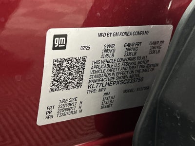 2025 Chevrolet Trax LT