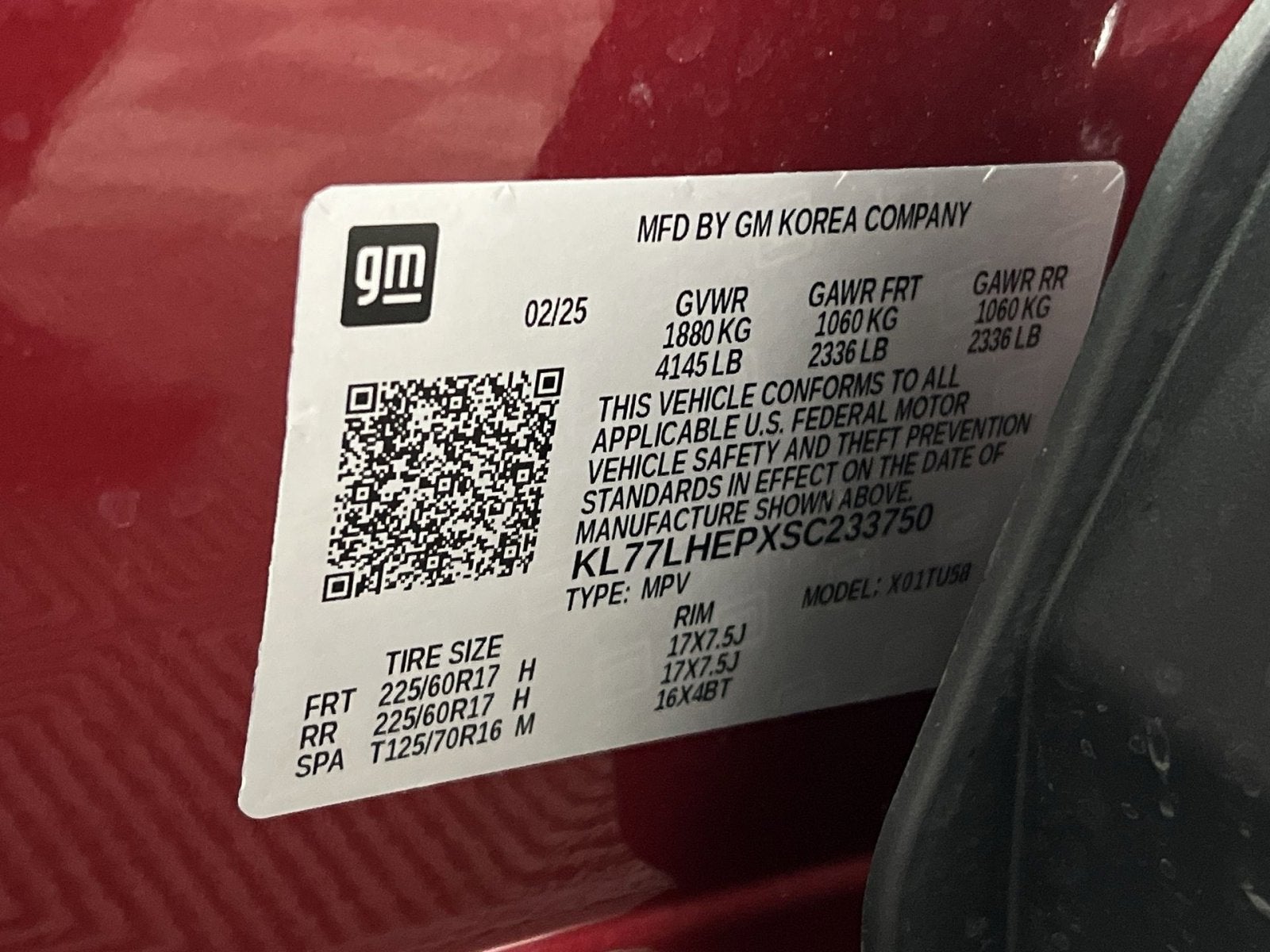 2025 Chevrolet Trax LT