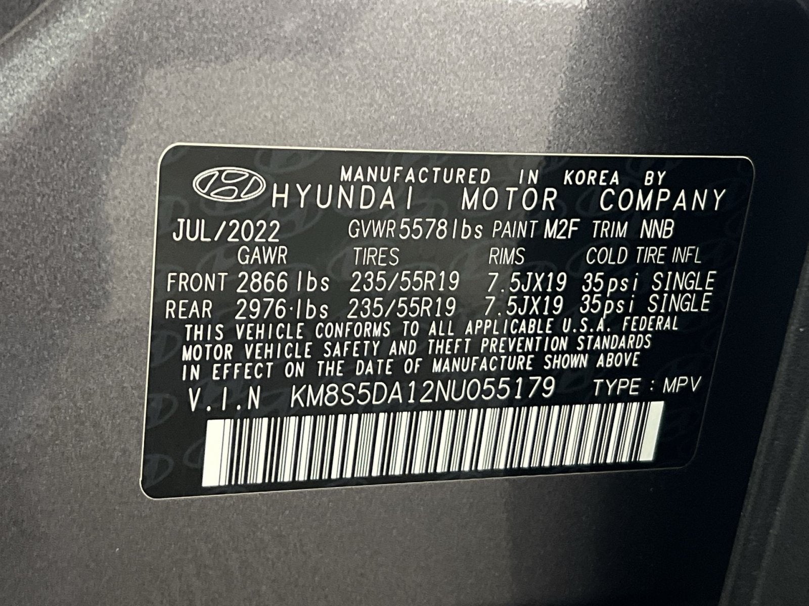 2022 Hyundai Santa Fe Hybrid Limited