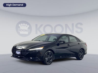 2023 Hyundai Elantra Hybrid Blue