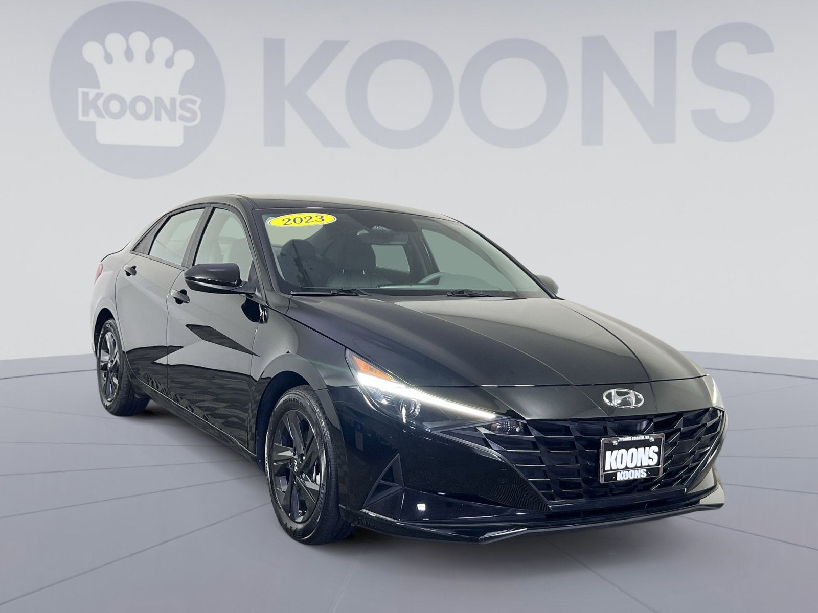 2023 Hyundai Elantra Hybrid Blue