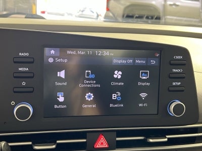 2023 Hyundai Elantra Hybrid Blue