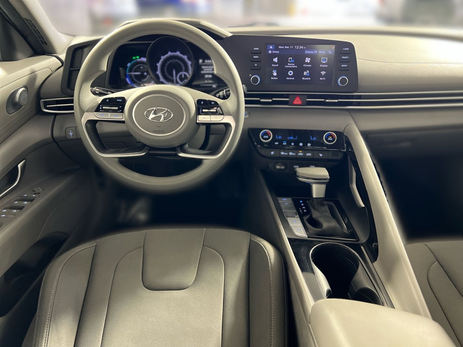2023 Hyundai Elantra Hybrid Blue