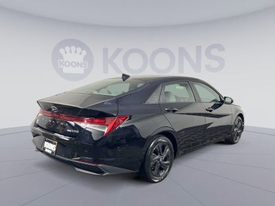 2023 Hyundai Elantra Hybrid Blue
