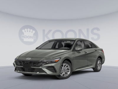 2025 Hyundai Elantra Hybrid Blue