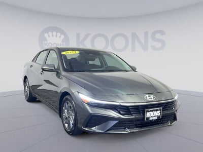 2025 Hyundai Elantra Hybrid Blue