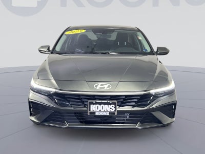 2025 Hyundai Elantra Hybrid Blue