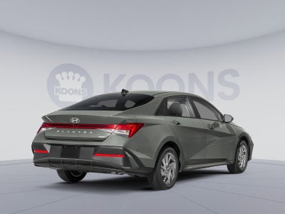 2025 Hyundai Elantra Hybrid Blue