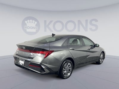 2025 Hyundai Elantra Hybrid Blue