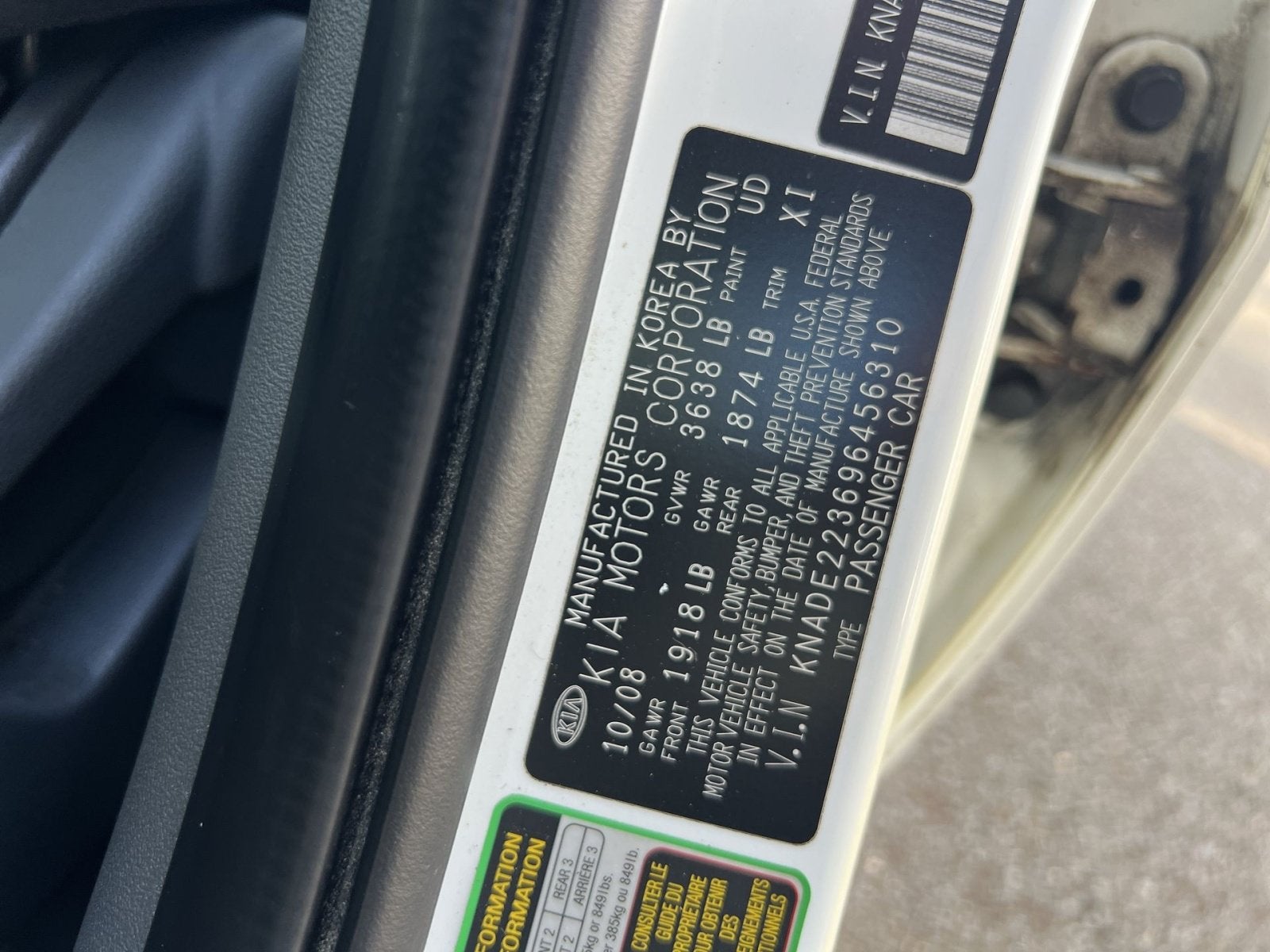 2009 Kia Rio Base