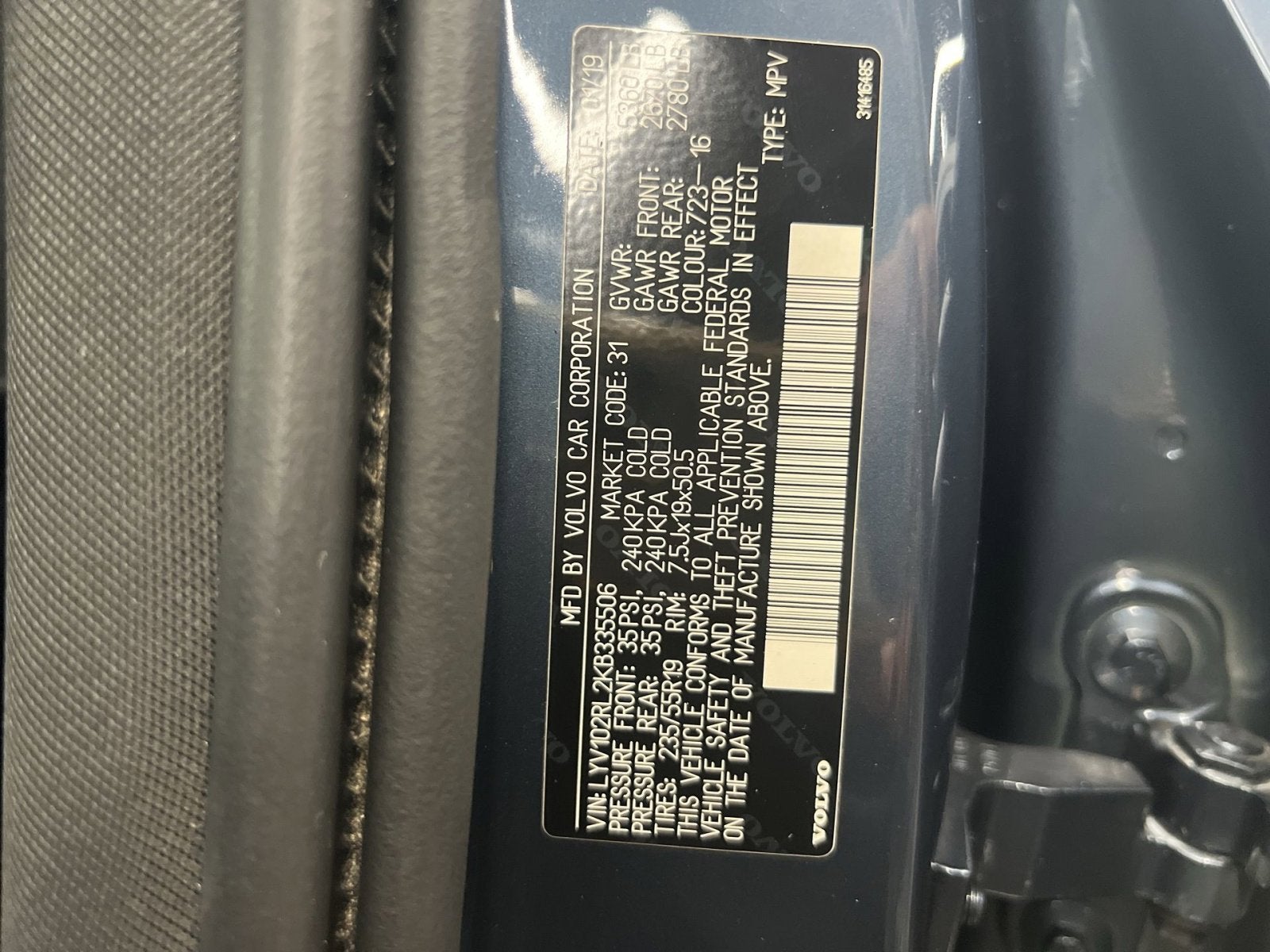 2019 Volvo XC60 T5 Inscription