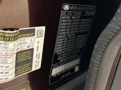 2019 Land Rover Range Rover 3.0L V6 Supercharged HSE