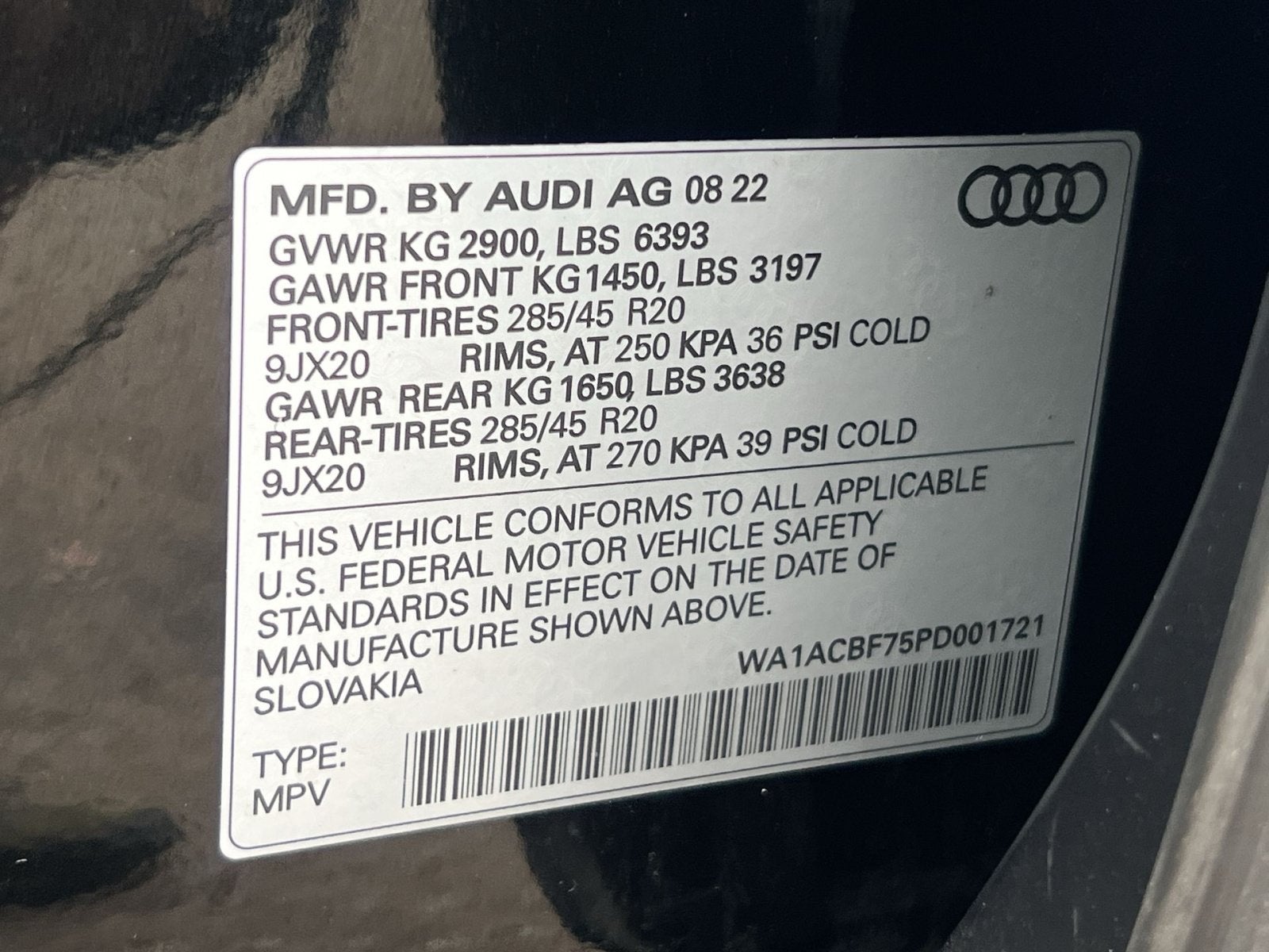 2023 Audi Q7 45 Premium
