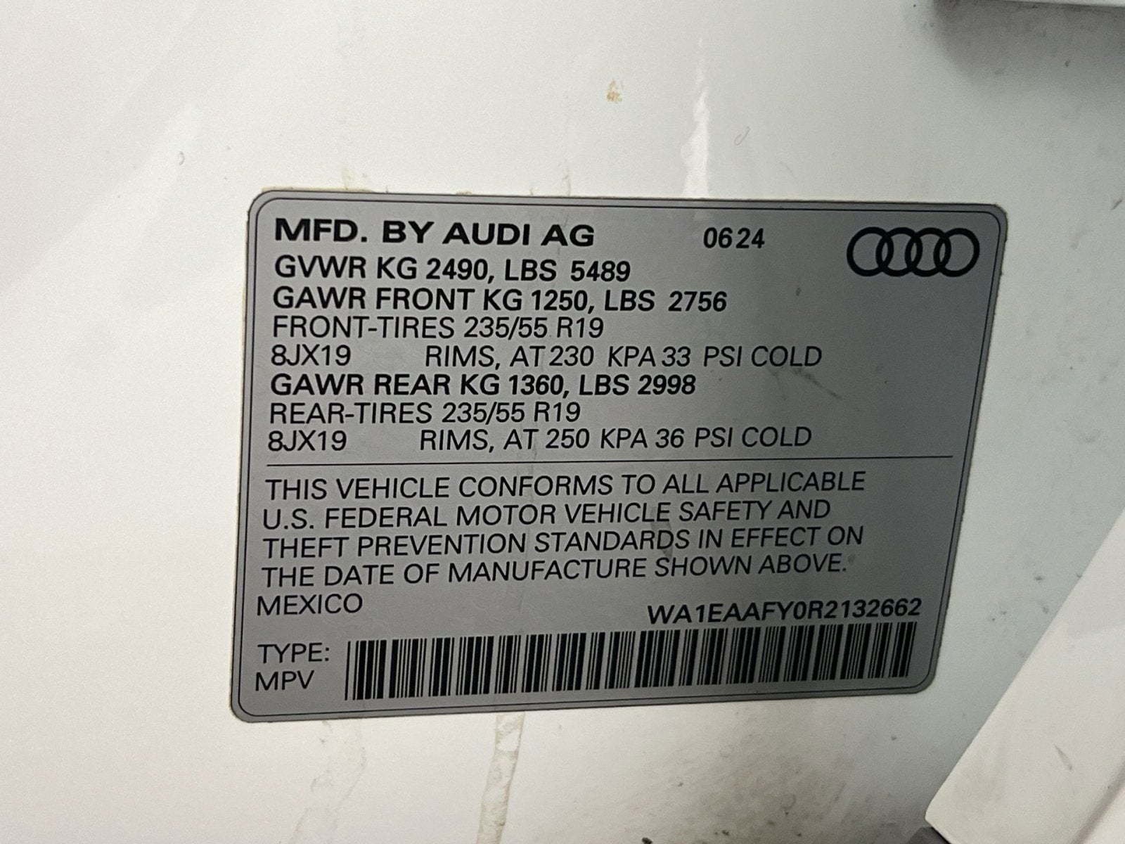 2024 Audi Q5 45 S line Premium Plus