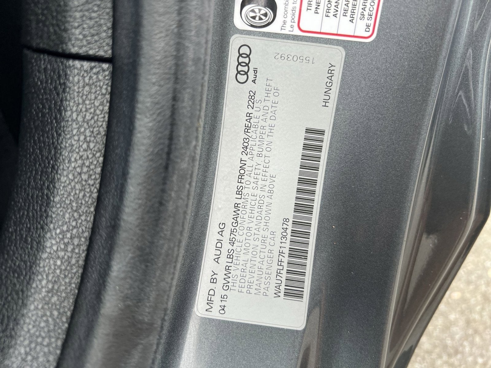 2015 Audi A3 2.0T Premium