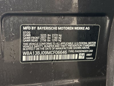 2021 BMW 5 Series 530i xDrive
