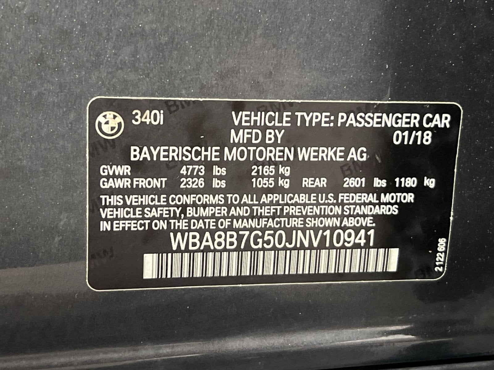 2018 BMW 3 Series 340i xDrive