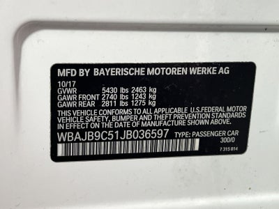 2018 BMW 5 Series M550i xDrive