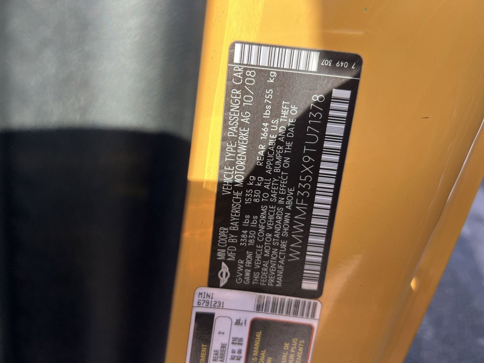 2009 MINI Cooper Base