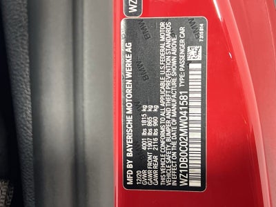 2021 Toyota Supra 3.0