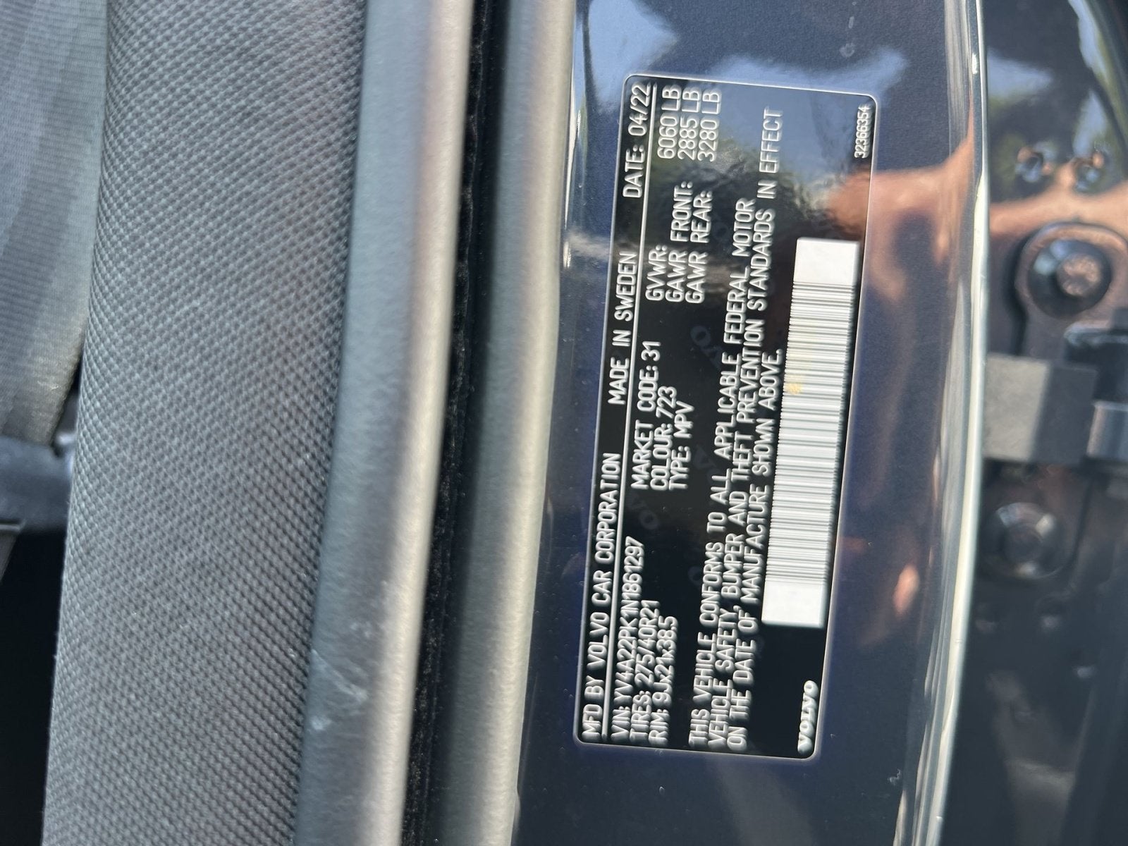 2022 Volvo XC90 T6 Momentum