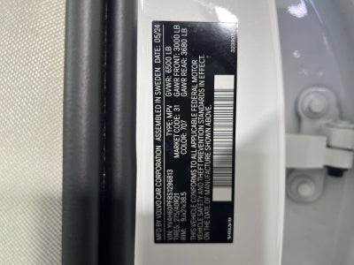2025 Volvo XC90 Plug-In Hybrid T8 Ultra