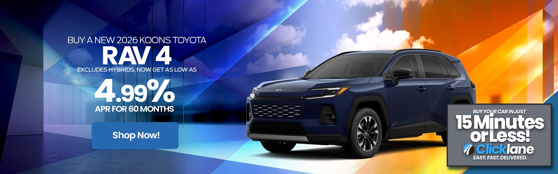 2026 Toyota Rav4 APR Offer