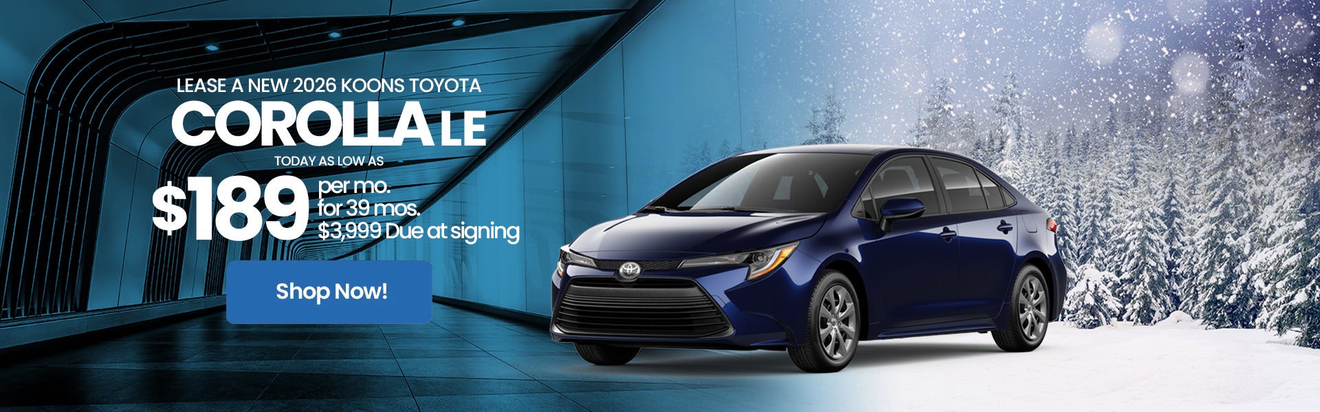 2026 Toyota Corolla Lease Offer