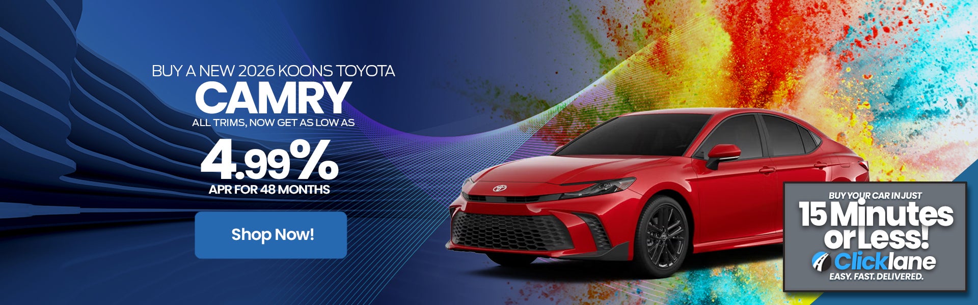 2026 Toyota Camry APR Special