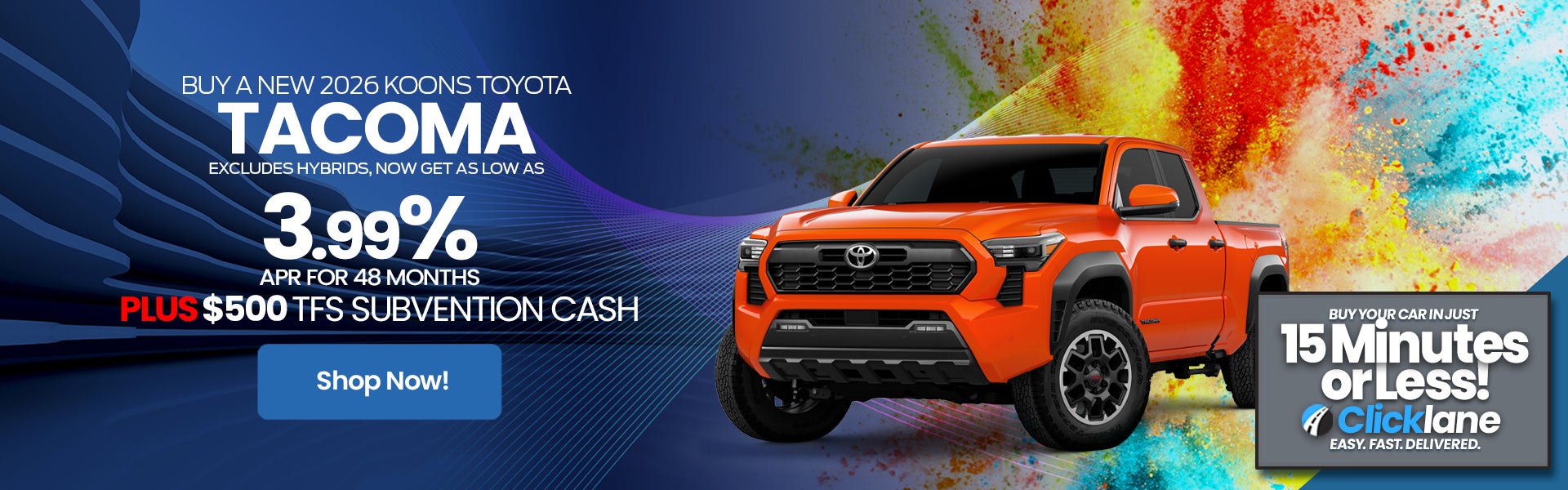 2026 Toyota Tacoma APR Special