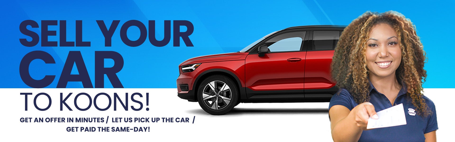 Sell your car to Koon!